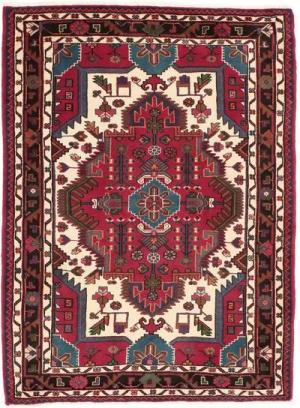 Nain Trading Orientteppich Tuyserkan 114x156 Handgeknüpfter Orientteppich / Perserteppich, rechteckig, Höhe: 10 mm