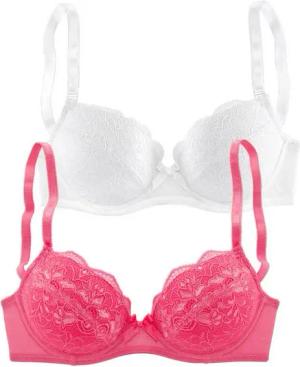 petite fleur Balconnet-BH (Packung, 2 Stück) mit hübscher Spitze, Dessous