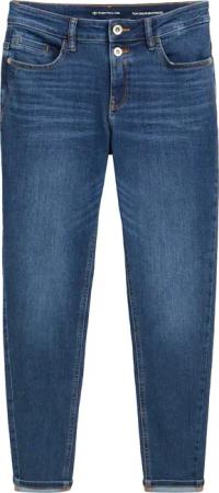 TOM TAILOR Damen Boyfriend Jeans, blau, Uni, Gr. 27/30