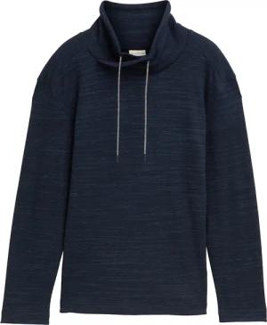 TOM TAILOR Herren Langarmshirt mit Waffelstruktur, braun, Meliert, Gr. XXXL