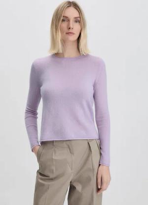 hessnatur Damen FTC × HESSNATUR Pullover Regular aus Kaschmir - lila - Größe M
