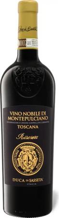 Duca di Sasseta Vino Nobile di Montepulciano DOCG Riserva trocken, Rotwein 2018