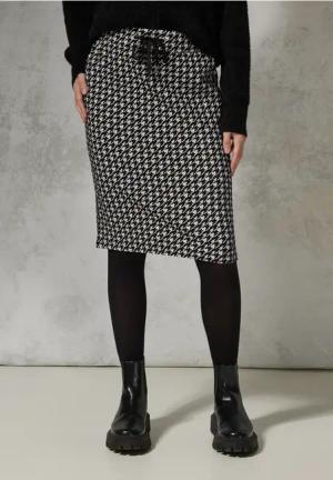 Cecil Damen Jacquard Rock in Schwarz, Gr: XS