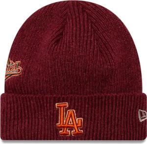 New Era Mütze LA Dodgers World Series Patch Cuff Knit Beanie 60580732 Rot