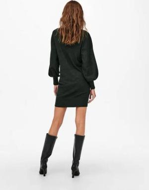 ONLY Strickkleid ONLLabelle (1-tlg) Drapiert/gerafft