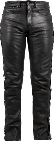 Gipsy Lederhose - GWMTie up Jeans - 32 bis 38 - für Männer - Größe 36 - schwarz