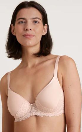 CALIDA Sensual Secrets Spacer-BH mit Bügelfür Damen, 80D, Rosa, Das sinnliche Geheimnis komfortabler Eleganz