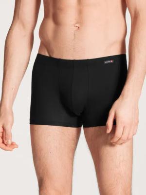 CALIDA Evolution Boxer Brieffür Herren, S, Schwarz, Baumwoll-Bestseller für jeden Typ und jeden Tag