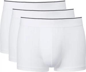 CALIDA Pure & Style Boxer Brief, 3er-Packfür Herren, XL, Weiß, Klimaanlage für darunter