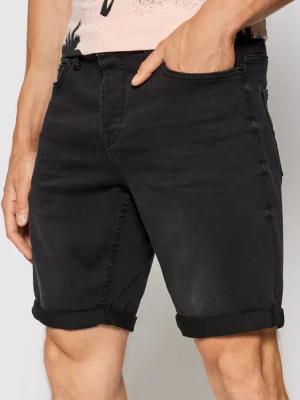 Only & Sons Jeansshorts Ply 22018581 Schwarz Regular Fit