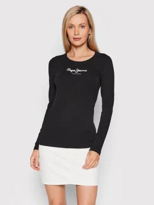 Pepe Jeans Bluse New Virginia PL505203 Schwarz Slim Fit