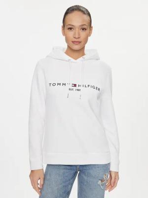 Tommy Hilfiger Sweatshirt Heritage WW0WW31998 Weiß Regular Fit