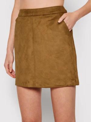 Vero Moda Minirock Donnadina 10210430 Braun Regular Fit