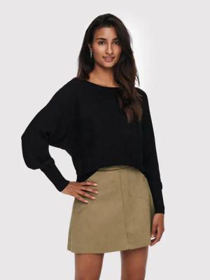 ONLY Pullover Adaline 15226298 Schwarz Relaxed Fit