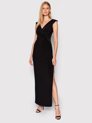 Lauren Ralph Lauren Abendkleid 253863940001 Schwarz Slim Fit