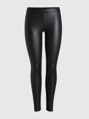 Pieces Leggings New Shiny 17078199 Schwarz Slim Fit