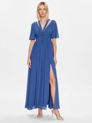 Marella Abendkleid Icona 2332210432 Blau Slim Fit