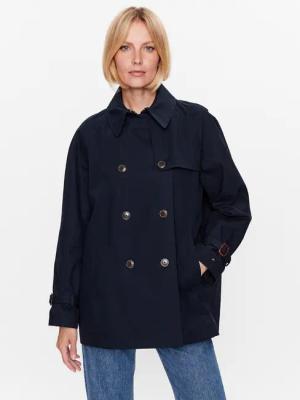 Tommy Hilfiger Übergangsmantel WW0WW38943 Dunkelblau Regular Fit