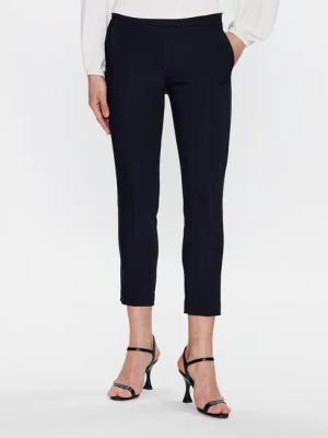Morgan Stoffhose 211-PROSY.F Dunkelblau Slim Fit