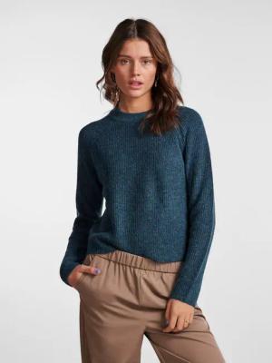 Pieces Pullover 17098262 Blau Regular Fit