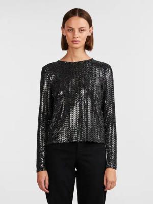 Pieces Bluse 17143894 Schwarz Regular Fit
