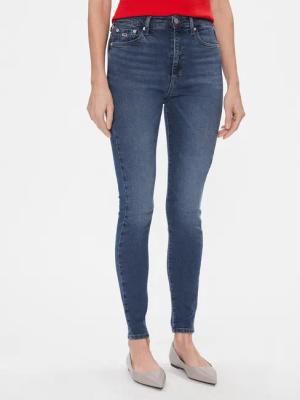 Tommy Jeans Jeans Sylvia DW0DW17153 Dunkelblau Skinny Fit