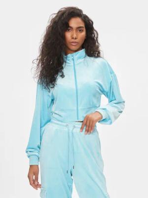 ONLY Sweatshirt Onlrebel New L/S Cropped Highneck Swt 15310718 Himmelblau Regular Fit