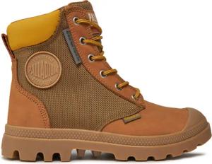 Palladium Schnürstiefeletten Pampa Sc Wpn U-S 77235-203-M Braun