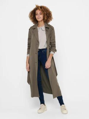 ONLY Tenchcoat 15217799 Braun Relaxed Fit