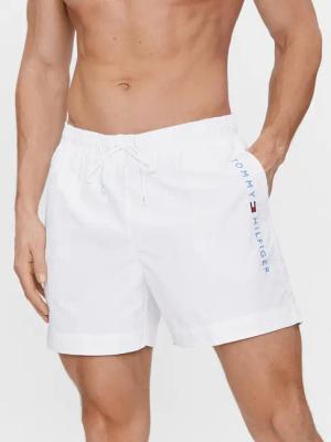 Tommy Hilfiger Badeshorts UM0UM03258 Weiß Regular Fit