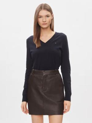 Tommy Hilfiger Pullover WW0WW42049 Dunkelblau Regular Fit
