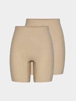 Pieces Minderhose mit längerem Bein Namee 17141162 Beige