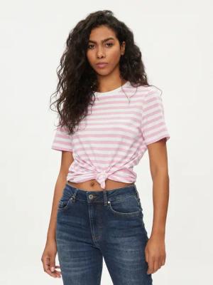 Pieces T-Shirt Ria 17146339 Rosa Regular Fit