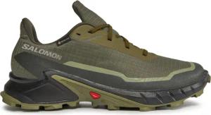 Salomon Laufschuhe Alphacross 5 Gtx GORE-TEX 473103 29 W0 Grün