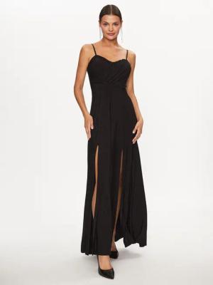 Rinascimento Abendkleid CFC0115091003 Schwarz Regular Fit