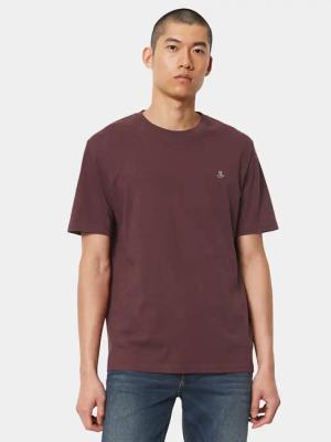 Marc O'Polo T-Shirt B21 2012 51054 Dunkelrot Regular Fit