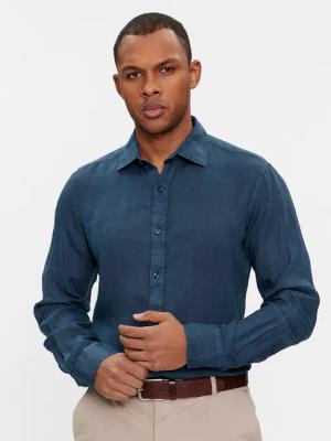 Paul&Shark Hemd 24413322 Dunkelblau Slim Fit