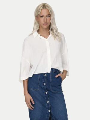 ONLY Hemd Lastrid 15307870 Weiß Regular Fit