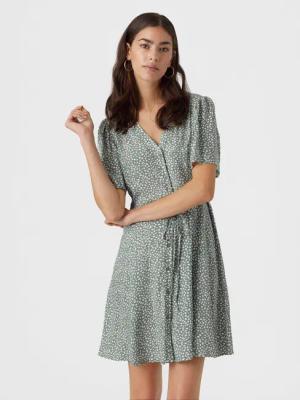 Vero Moda Sommerkleid Alba 10292845 Grün Regular Fit
