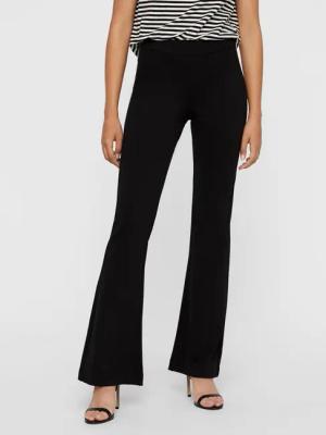 Vero Moda Stoffhose Kamma 10209858 Schwarz Flared Fit