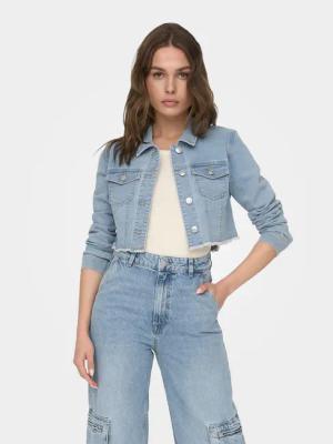 ONLY Jeansjacke Wonder 15256098 Blau Regular Fit