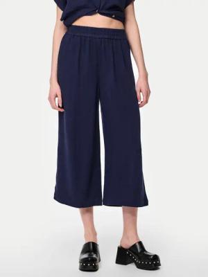 Pieces Culottes Vinsty 17124361 Dunkelblau Wide Leg