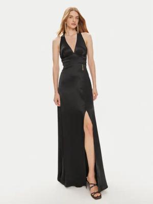 Fracomina Abendkleid FQ24SD3024W45101 Schwarz Slim Fit