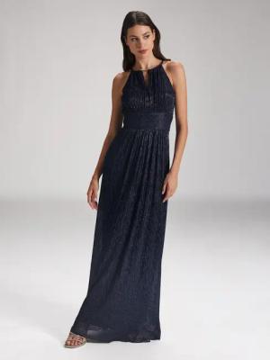 Swing Abendkleid 5AE07200 Dunkelblau Regular Fit