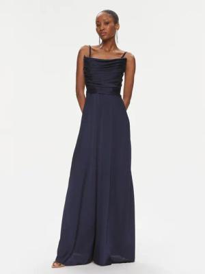 Rinascimento Abendkleid CFC0117804003 Dunkelblau Regular Fit