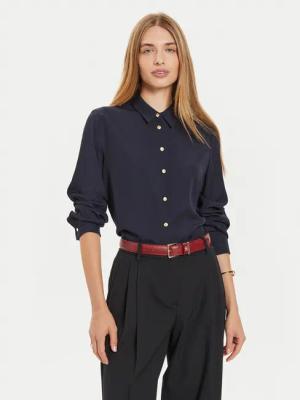 Tommy Hilfiger Hemd WW0WW43066 Dunkelblau Regular Fit