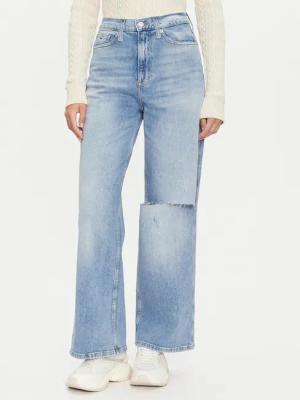Tommy Jeans Jeans Claire DW0DW19608 Blau Wide Leg