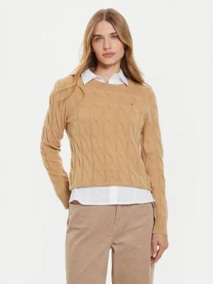 Tommy Hilfiger Pullover WW0WW43586 Beige Regular Fit