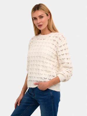 Kaffe Pullover Elena 10508195 Écru Regular Fit