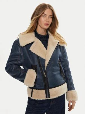Munthe Fellmantel Tishia 243150324341 Blau Loose Fit